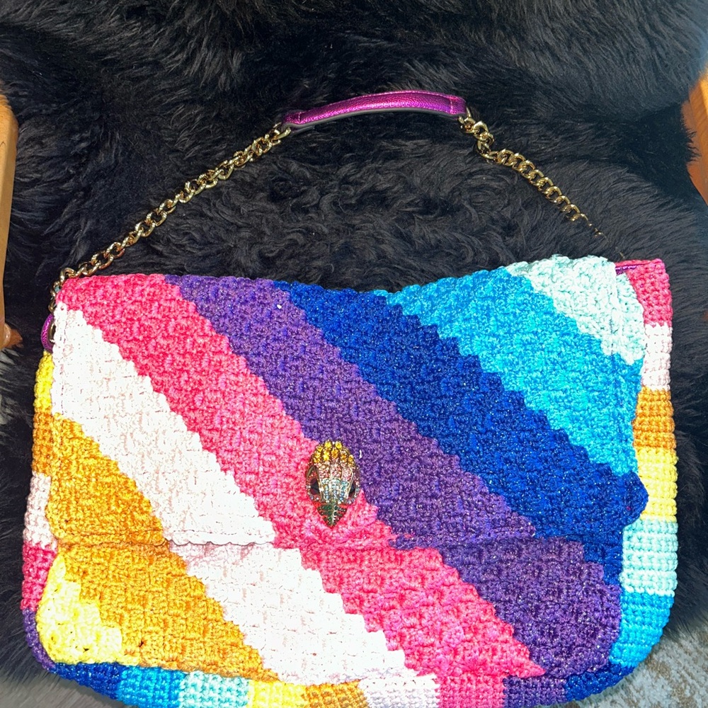 Kurt Geiger XXL crochet Kensington bag - Picture 3 of 14